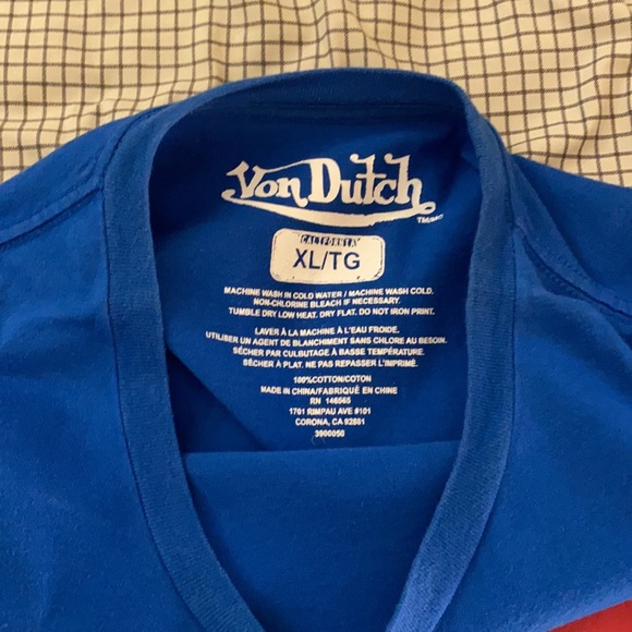 Von Dutch blue tee - Picture 2 of 2